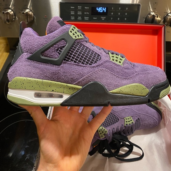 Jordan 4 canyon purple sz 9 wmns/sz 7.5 mens main image 10